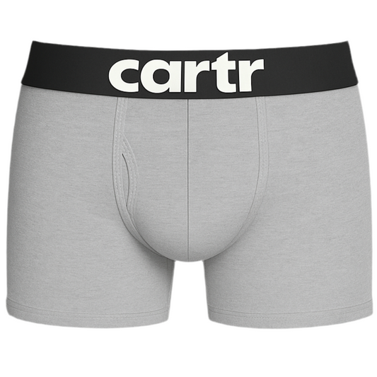 Classic Cartr Boxer Briefs - Grey/Black