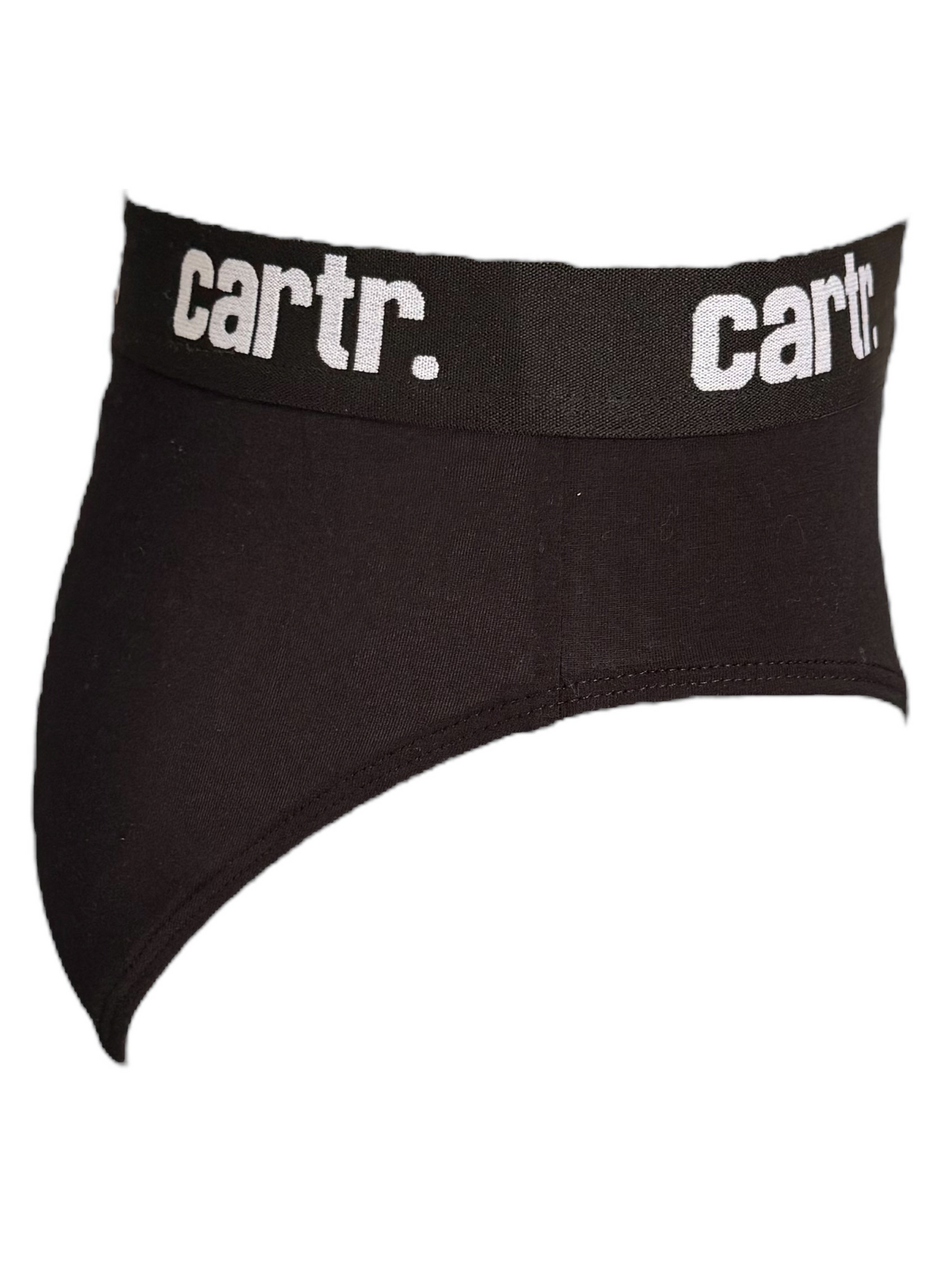 Cartr Cotton Stretch Brief - Black