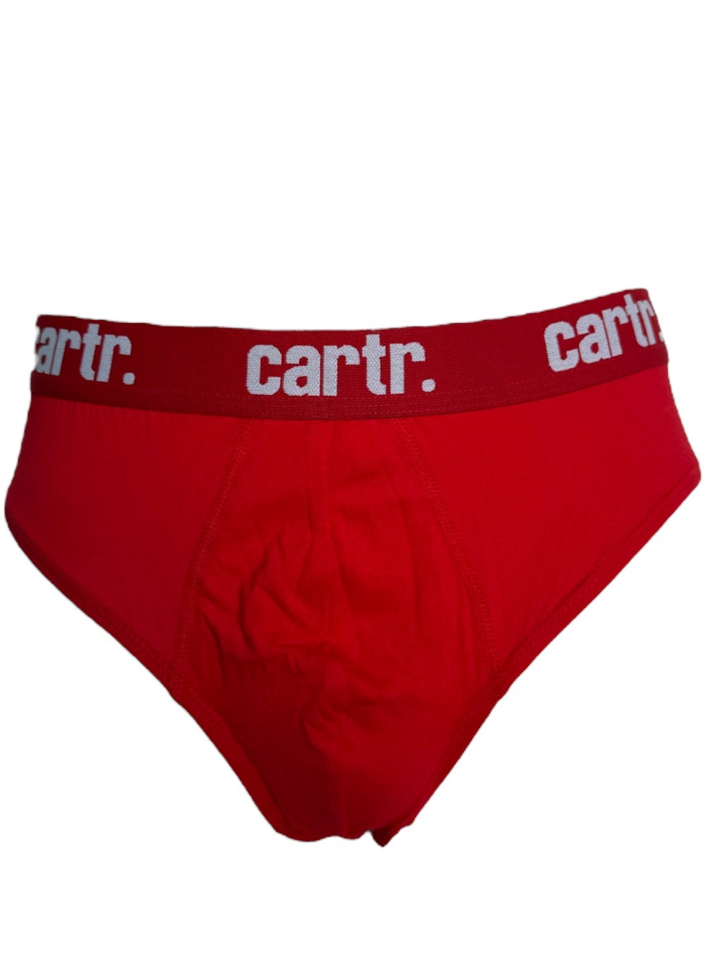 Cartr Cotton Stretch Brief - Red