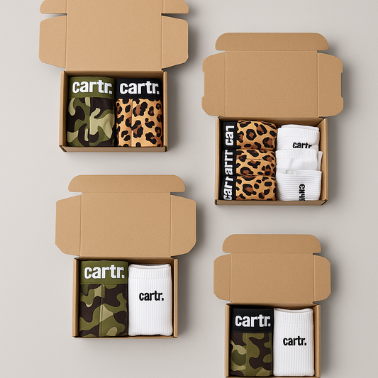 Cartr Cotton Stretch Boxer Brief 3 Pack - Mystery Bundle