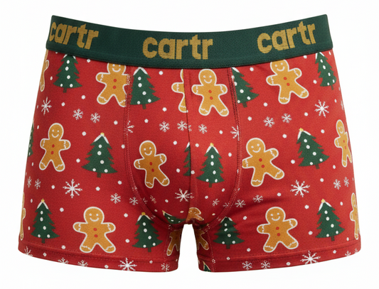 Cartr Cotton Stretch Boxer Brief - Christmas Edition
