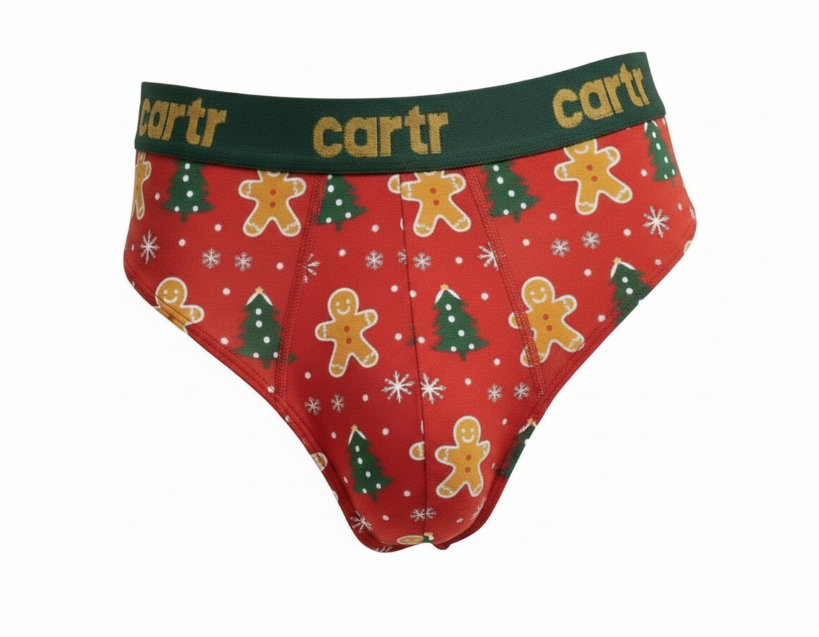 Cartr Cotton Stretch Brief - Christmas Edition